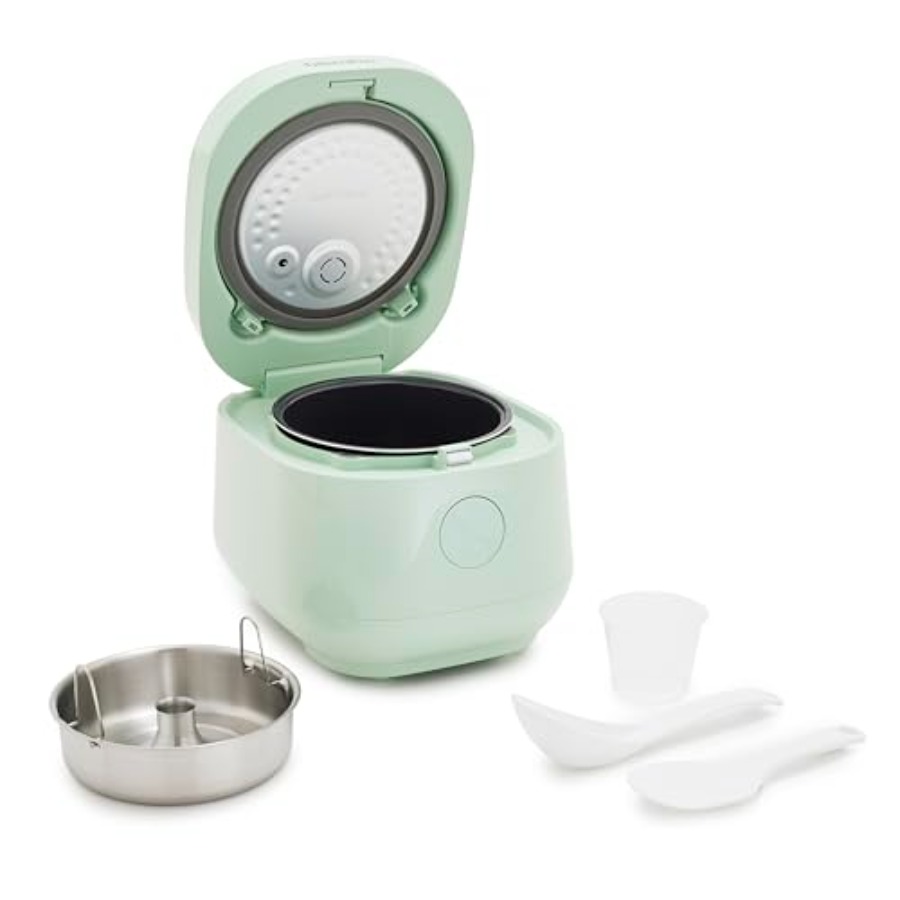 Rice Cooker 10 Cup - Mint Green 8-Cup Rice Cooker with