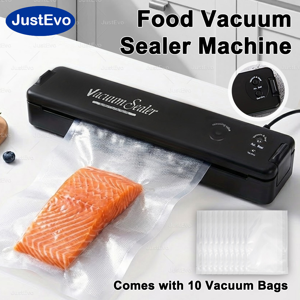 Kitchen Appliances Packages - JustEvo Food Vacuum Sealer Machine Portable