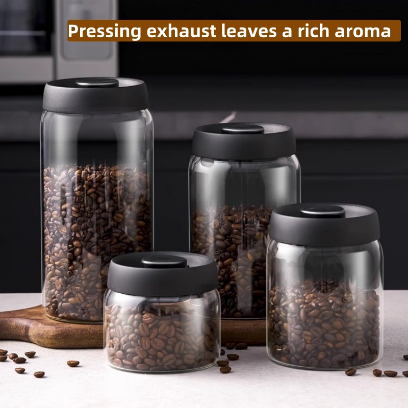 Kitchen Appliances Organizer - Multi Capacity Black Lid Coffee Pot