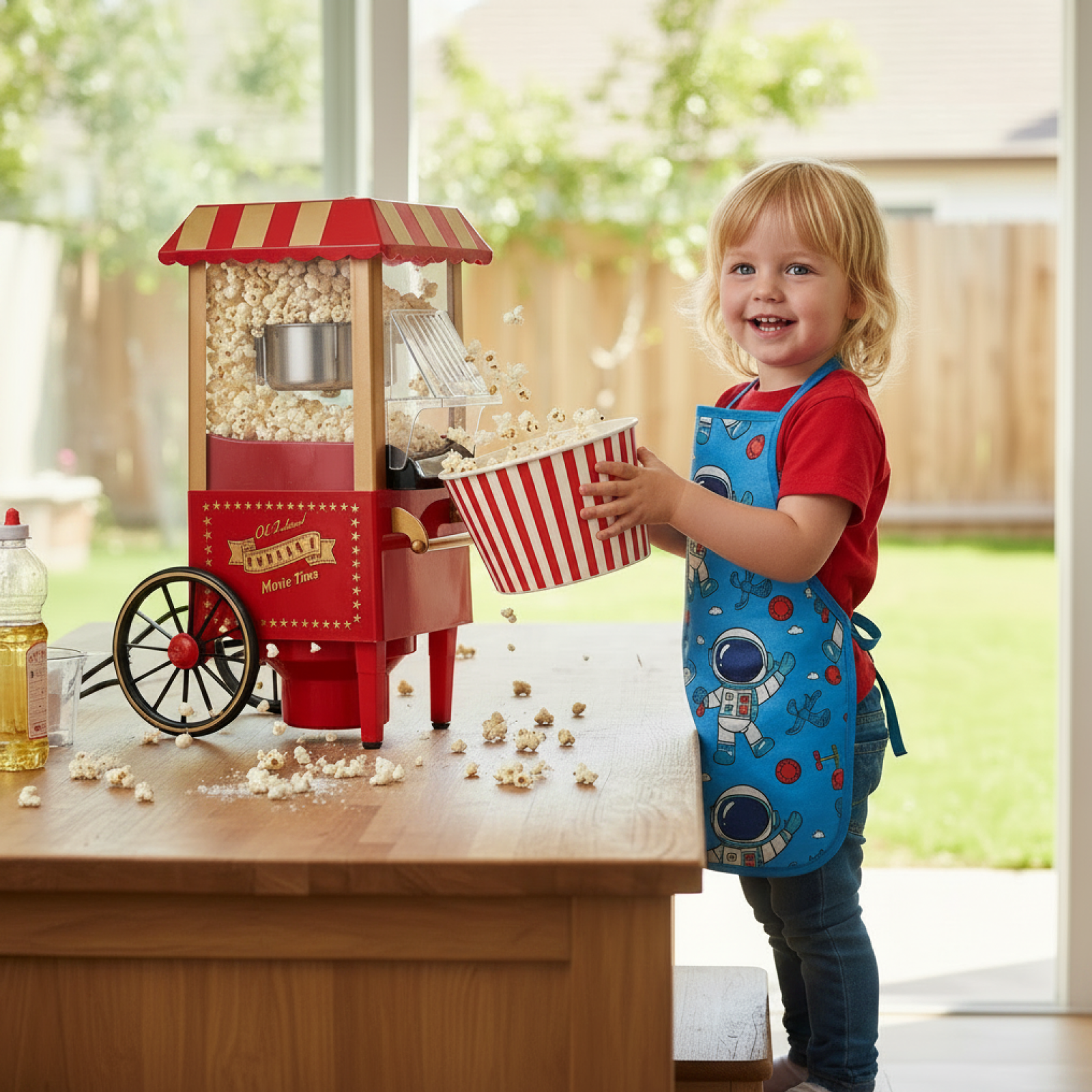 Air Popcorn Maker - Popcorn Maker Retro Machine Popcorn Making