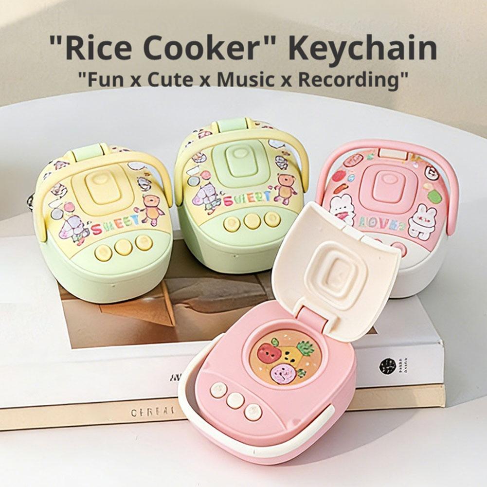 Cute Mini Rice Cooker Keychain - Kitchen Appliances For Gift recensie en prijs