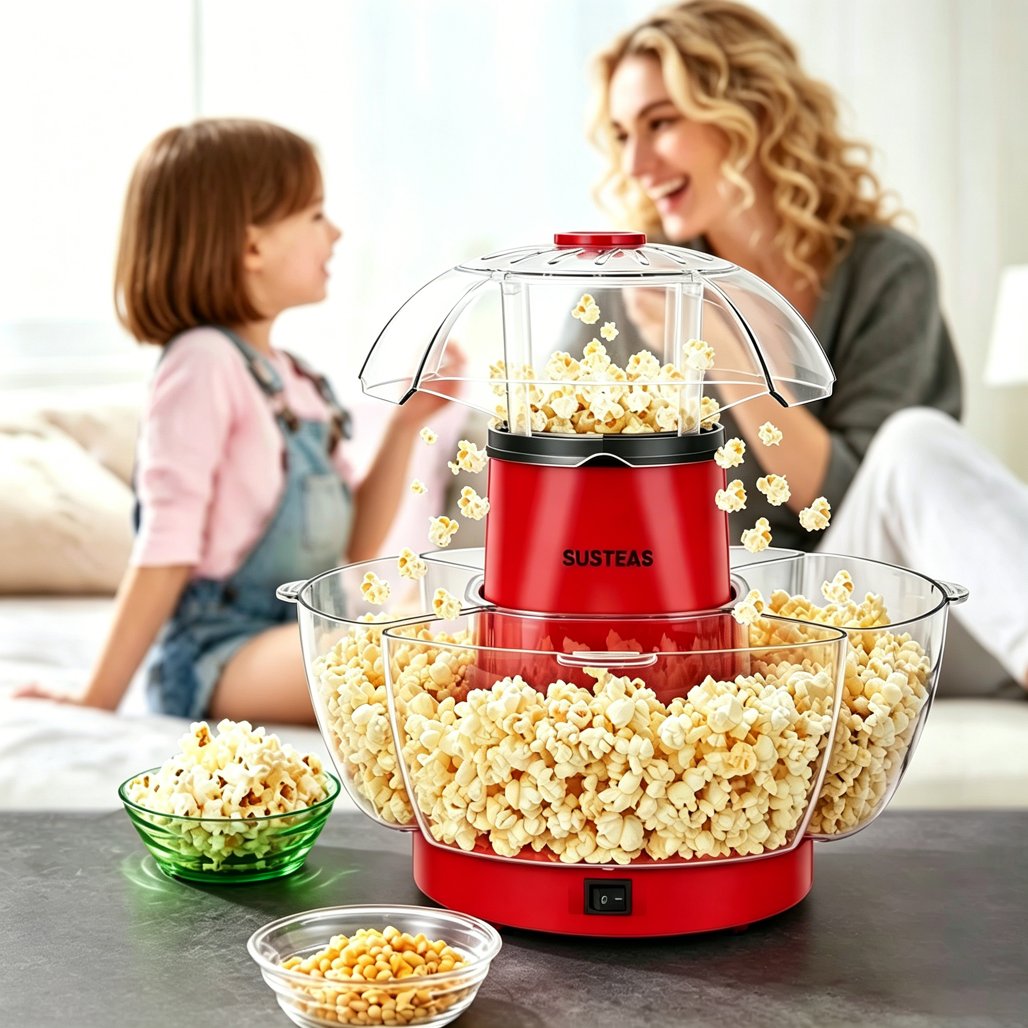 1200W Electric Hot Air Popcorn - Air Popcorn Maker recensie en prijs