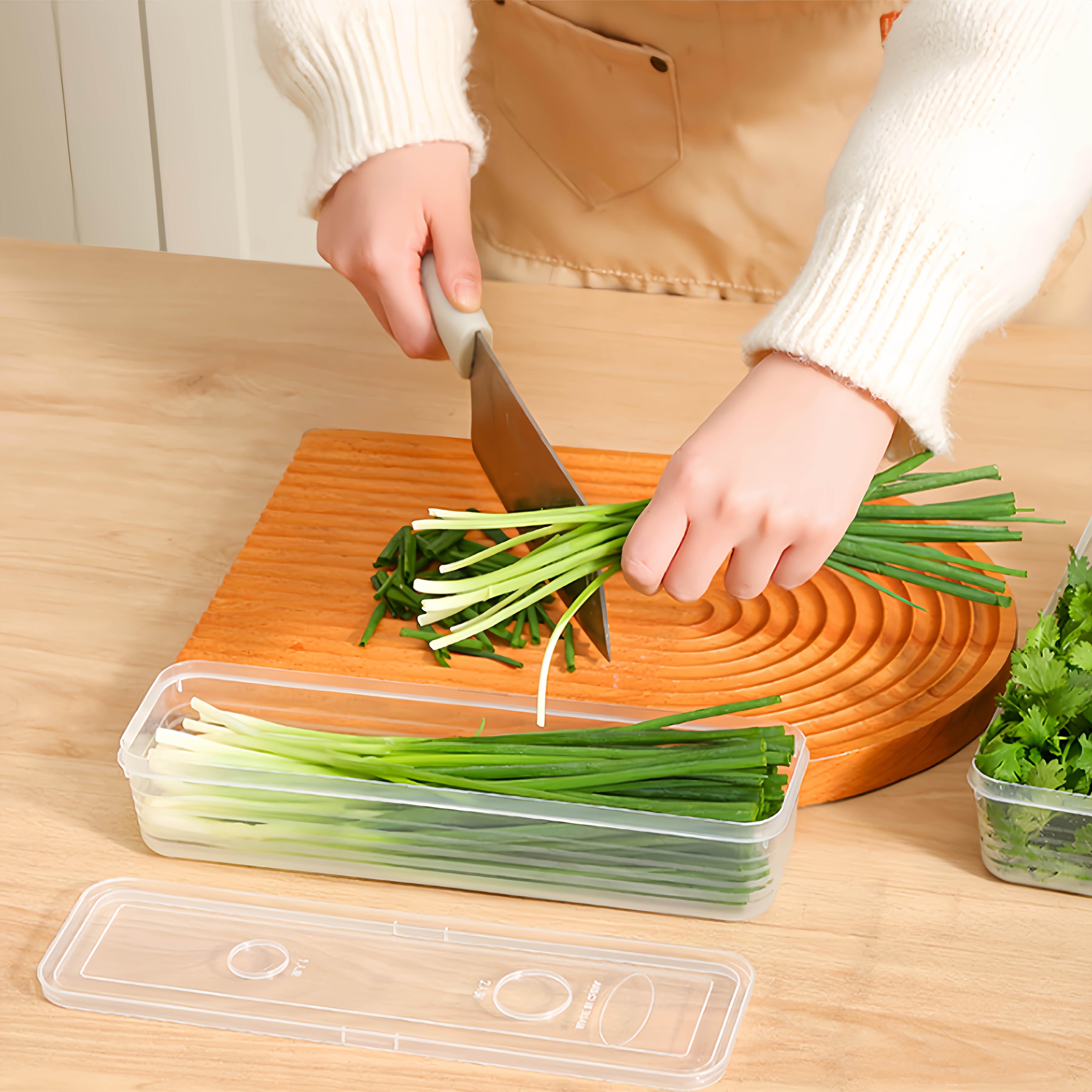 2/4/6pcs Food Vegetable Storag - Kitchen Appliances Organizer recensie en prijs