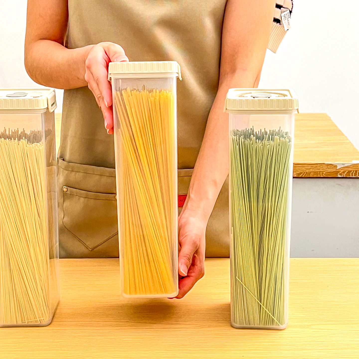 Noodles Sealed Storage Box Wit - Kitchen Appliances Organizer recensie en prijs