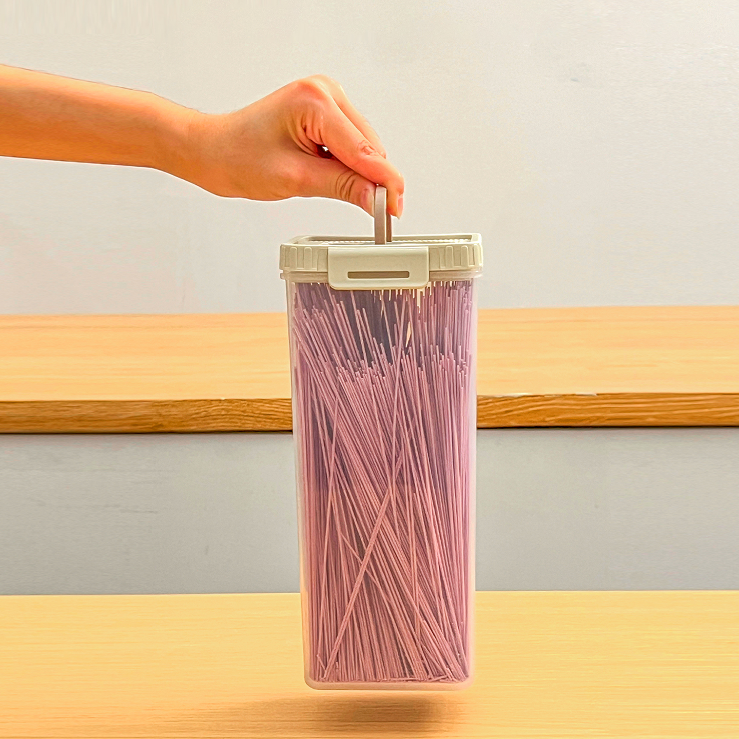 Noodles Sealed Storage Box Wit - Kitchen Appliances Organizer recensie en prijs
