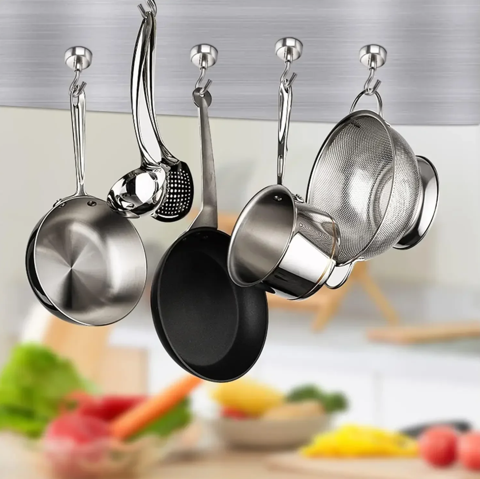 10pcs Premium Stainless Steel  - Kitchen Appliances Shelves recensie en prijs