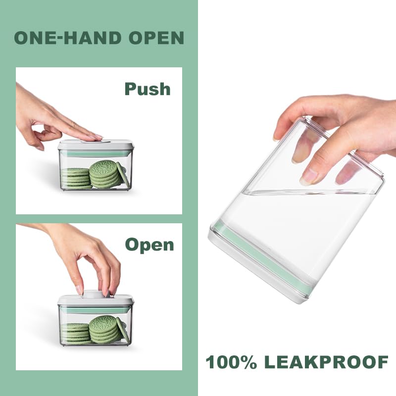 Ankou 3Pcs 1.2L Pop Airtight F - Kitchen Appliances Organizer recensie en prijs