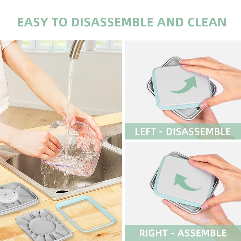 Ankou 3Pcs 1.2L Pop Airtight F - Kitchen Appliances Organizer recensie en prijs