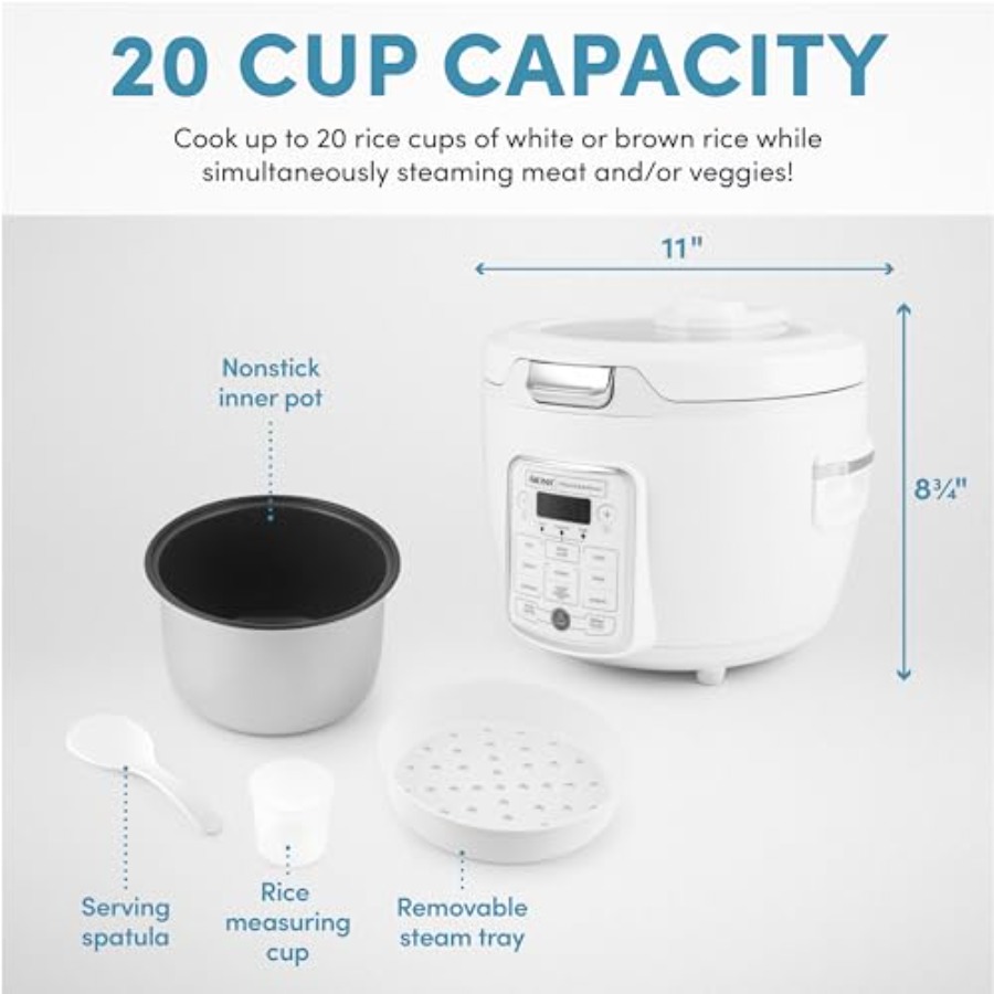 Professional Digital Rice Cook - Rice Cooker 10 Cup recensie en prijs