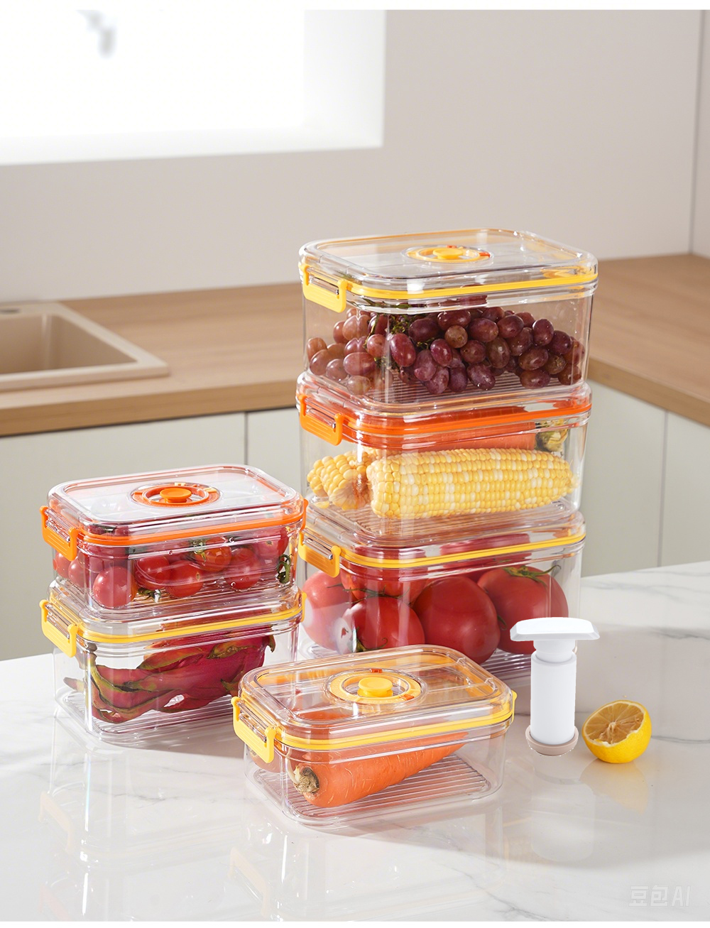 Vacuum Fresh-keeping Box Refri - Kitchen Appliances Organizer recensie en prijs