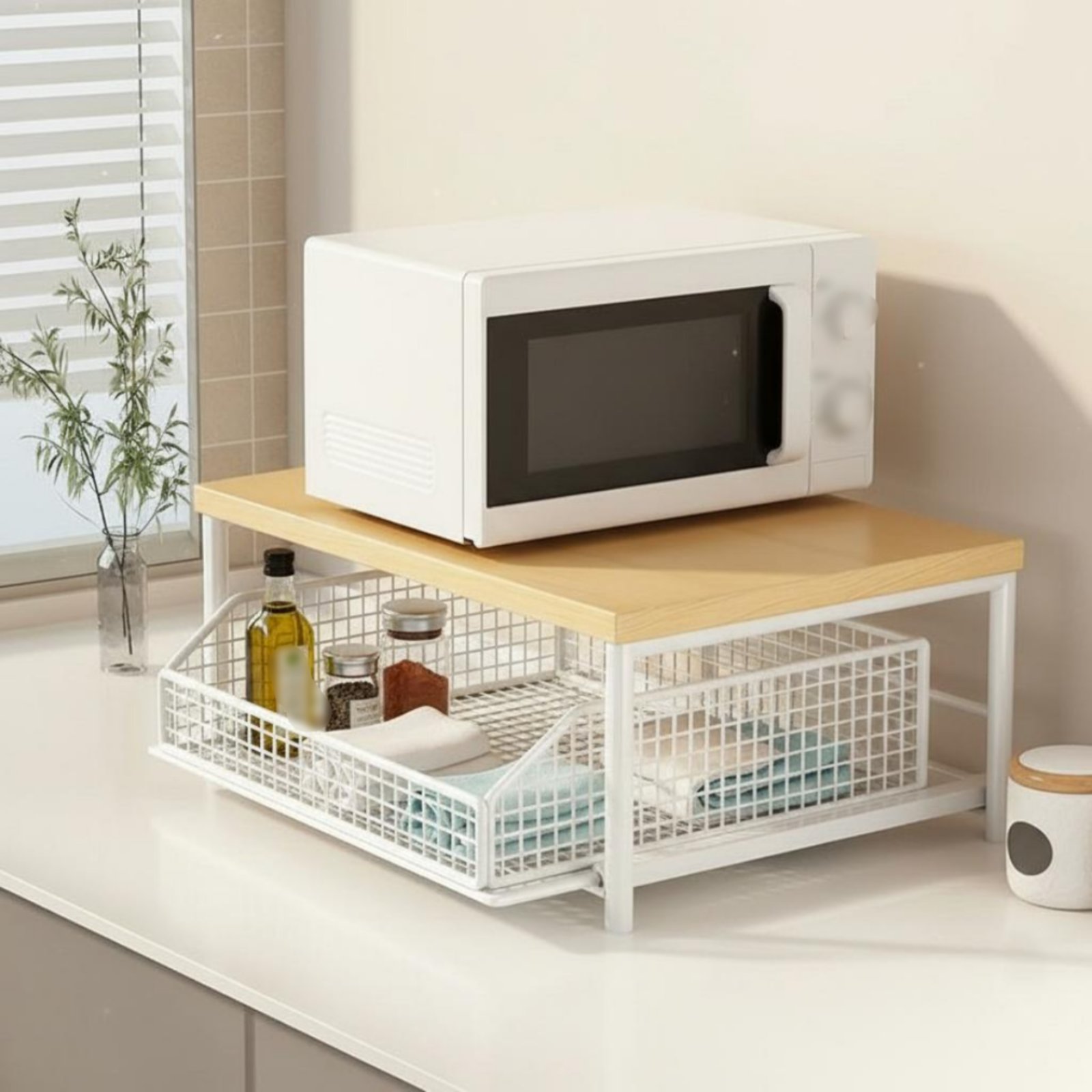 2-Tier Kitchen Counter Rack Sp - Kitchen Appliances Shelves recensie en prijs