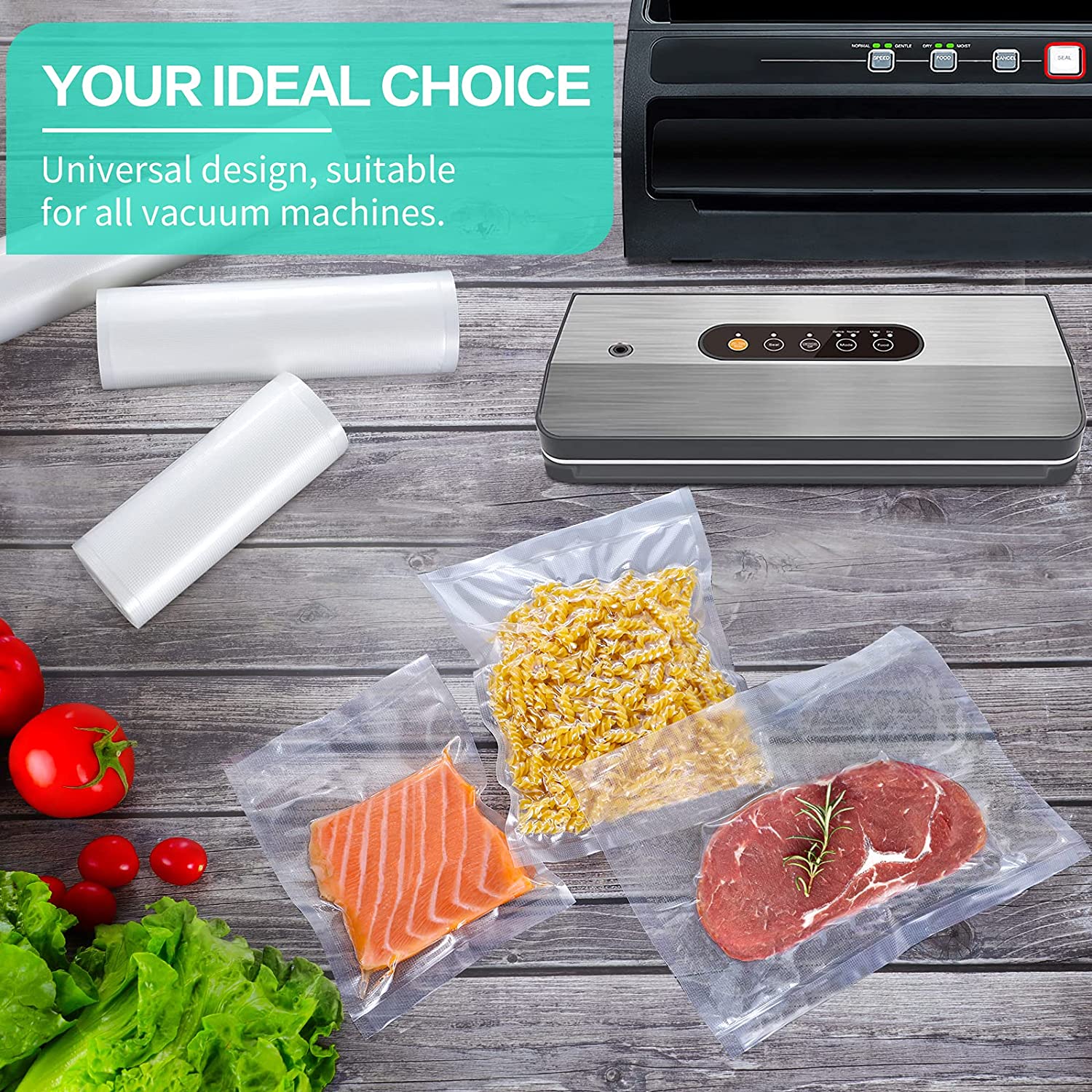Kitchen Bags For Vacuum Food V - Kitchen Appliances Organizer recensie en prijs