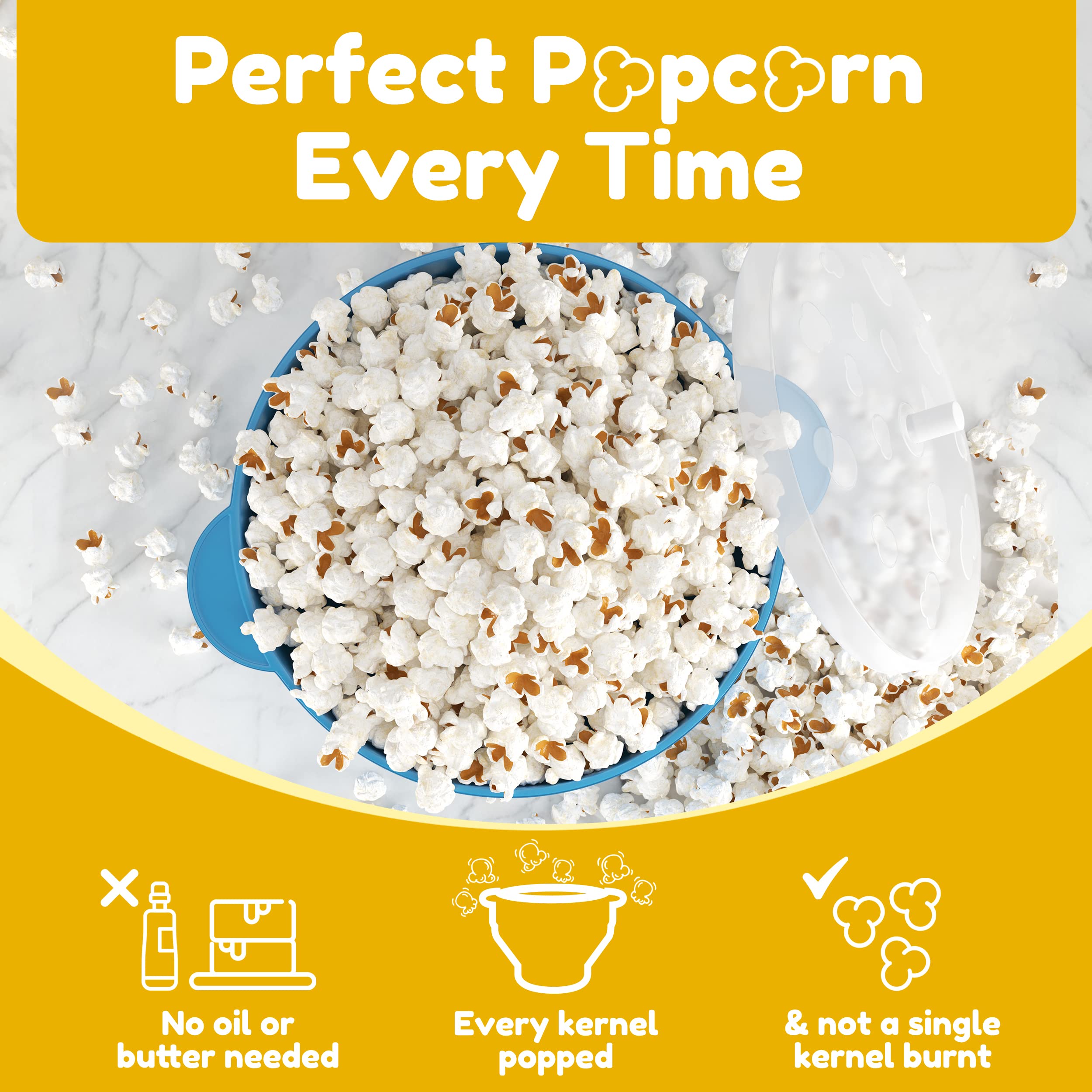 Microwave Silicone Popcorn Pop - Air Popcorn Maker recensie en prijs