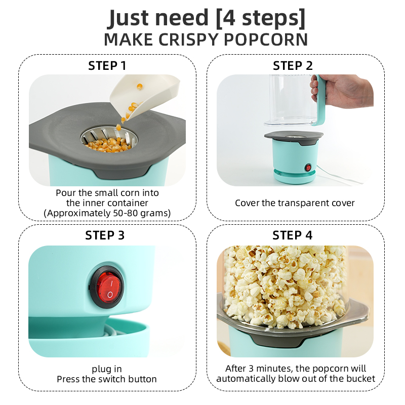 Popcorn Machine Household Heal - Air Popcorn Maker recensie en prijs