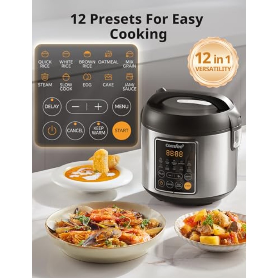 4 Cups Uncooked Rice Cooker wi - Rice Cooker 10 Cup recensie en prijs