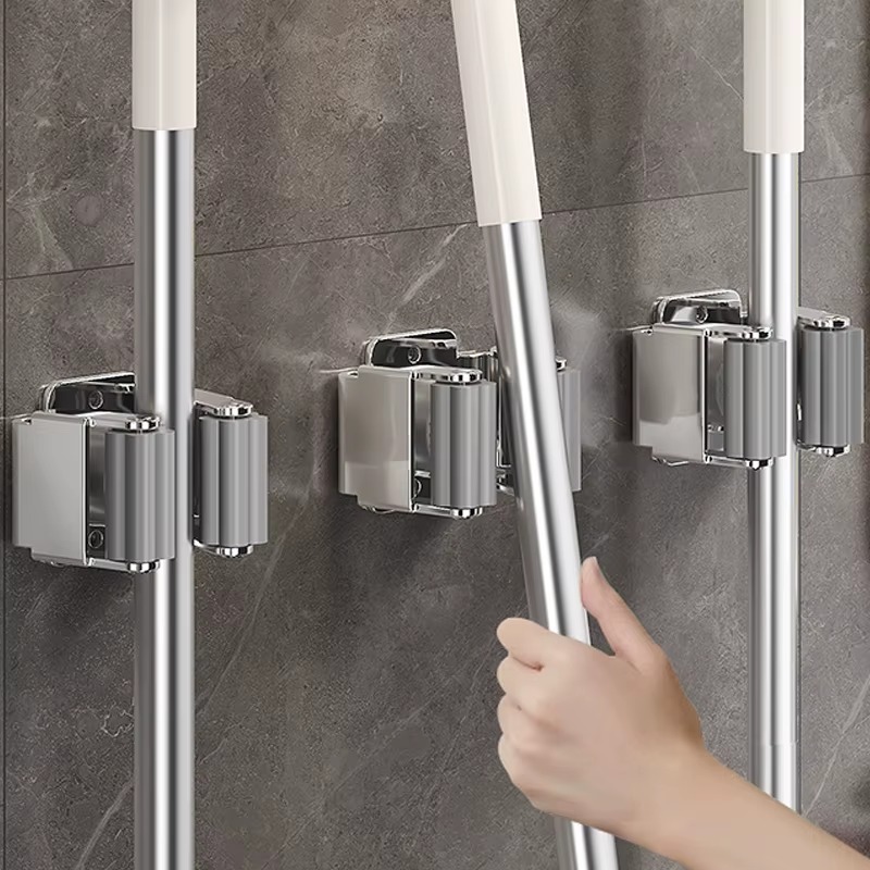1-10Pcs Mop Broom Holder Wall  - Kitchen Appliances Shelves recensie en prijs