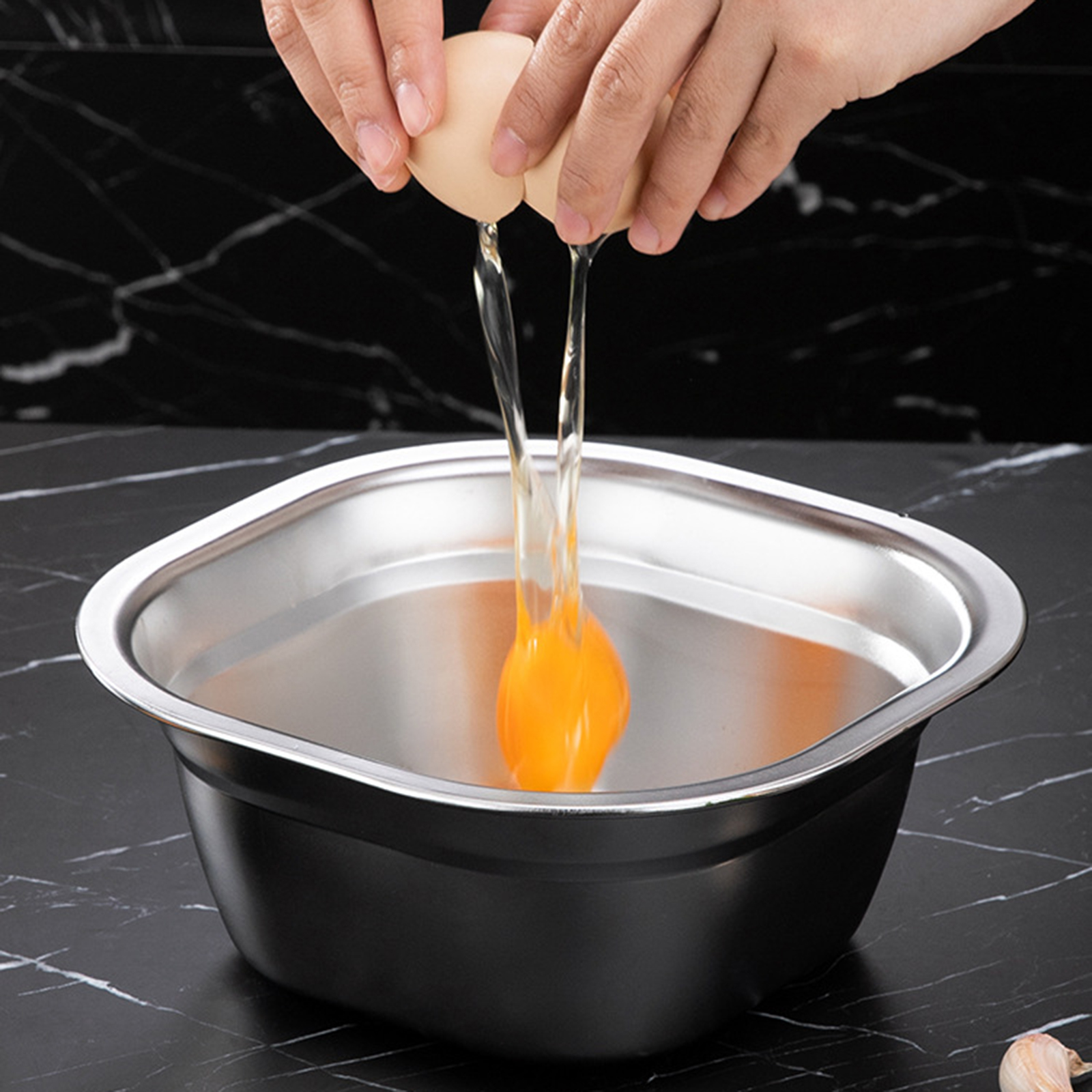 Stainless Steel Square Basin V - Kitchen Appliances Organizer recensie en prijs