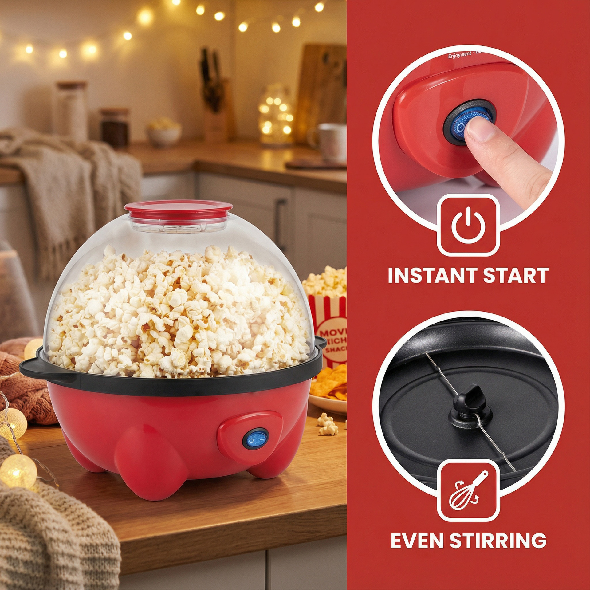 Export European Standard House - Air Popcorn Maker recensie en prijs
