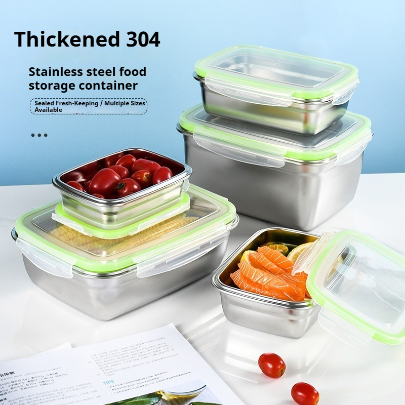 304 Stainless Steel Lunch Box  - Kitchen Appliances Organizer recensie en prijs