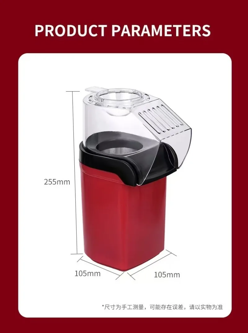 Popcorn Machine High Popping R - Air Popcorn Maker recensie en prijs