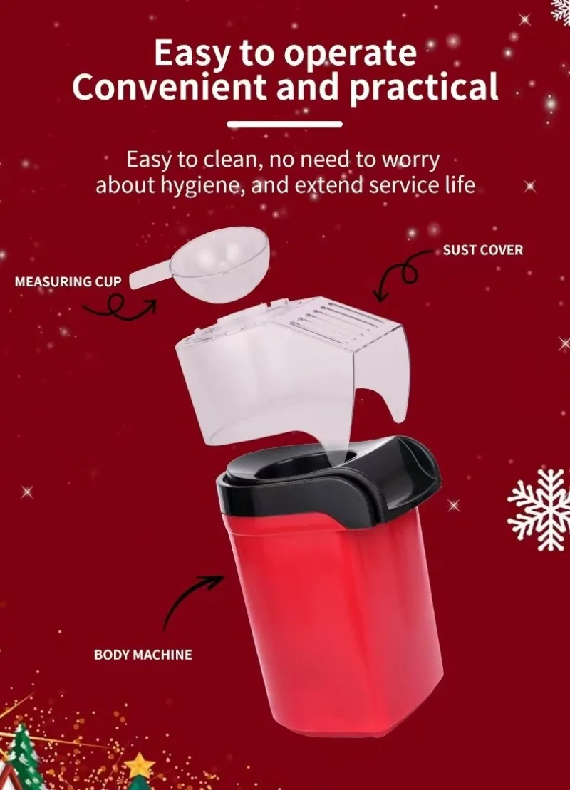 Popcorn Machine High Popping R - Air Popcorn Maker recensie en prijs