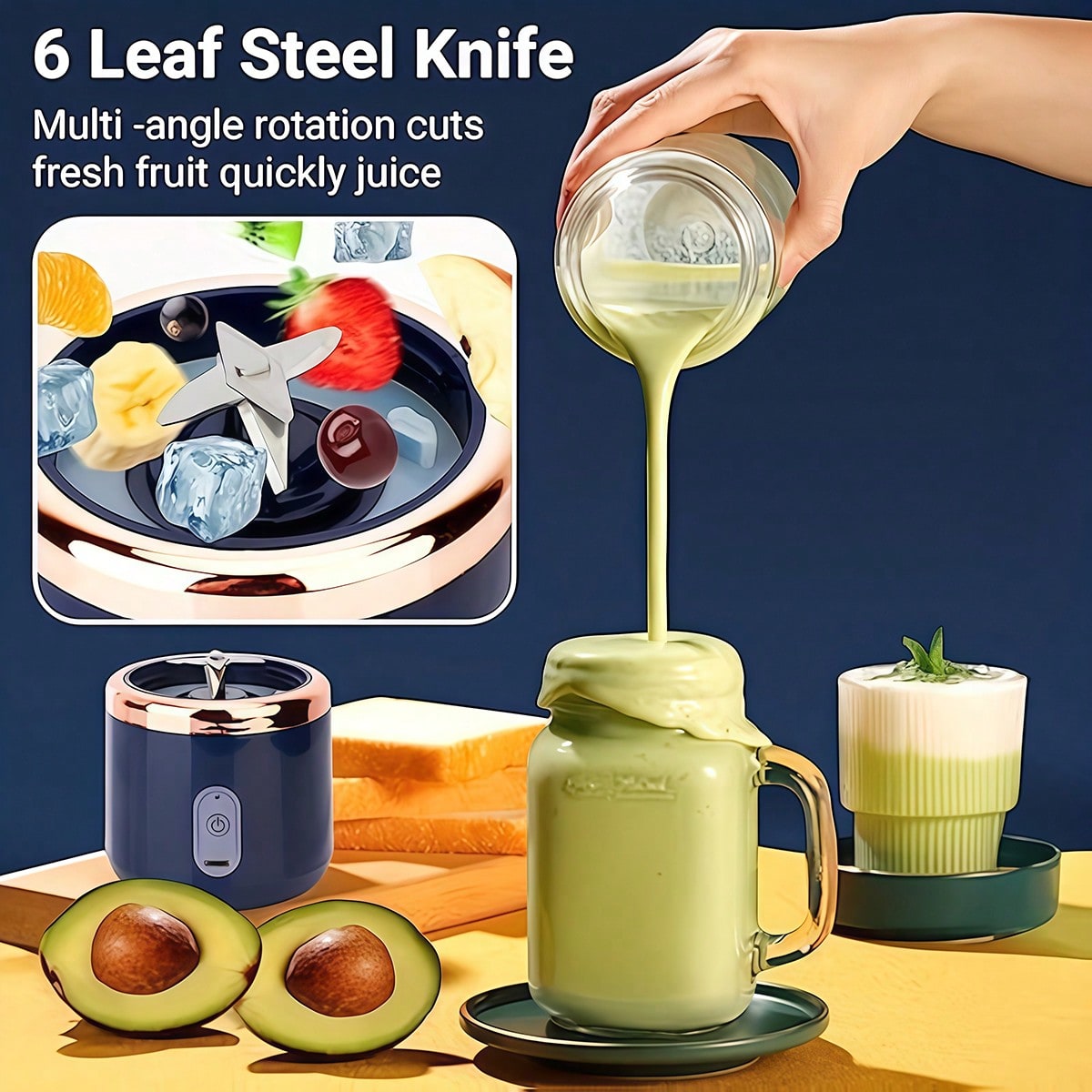 Juicer Blender for Kitchen & G - Kitchen Appliances For Gift recensie en prijs
