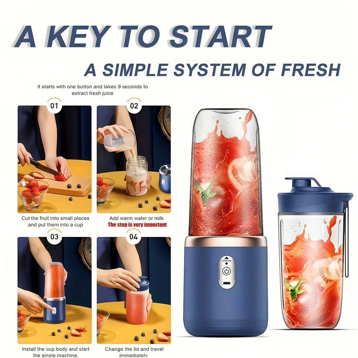 Juicer Blender for Kitchen & G - Kitchen Appliances For Gift recensie en prijs