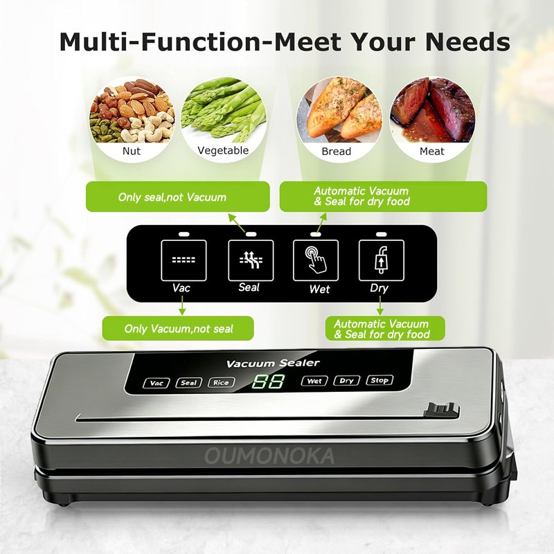 Portable Vacuum Sealer for Foo - Kitchen Appliances Packages recensie en prijs