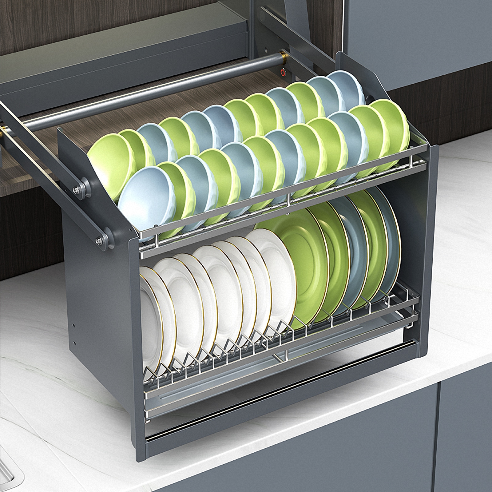 AngelParticle Smart Pull-Down  - Kitchen Appliances Organizer recensie en prijs