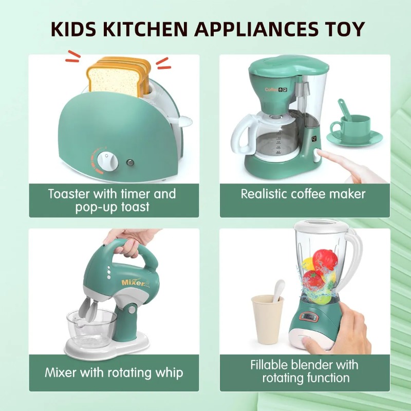 Pretend Play Kitchen Appliance - Kitchen Appliances For Gift recensie en prijs